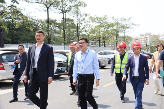 北滘镇党委书记、镇长王德华前往开云手机官方版在线入口-开云（中国）建科集团佛肇分公司重点项目调研